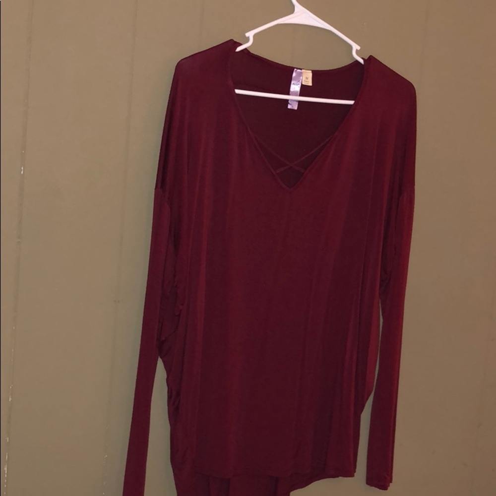 Crisscross top